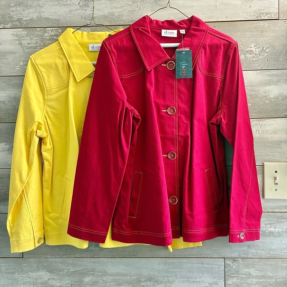 d&co Jackets & Blazers - D & Co Cotton Jackets
